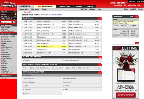 intertops sportsbook classic